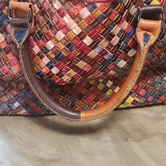 Multicolor leather purse - Picture 5 of 10